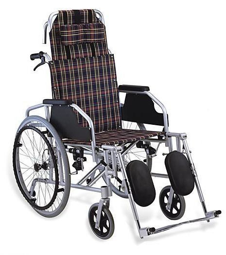 Silla de ruedas con respaldo Reclinable