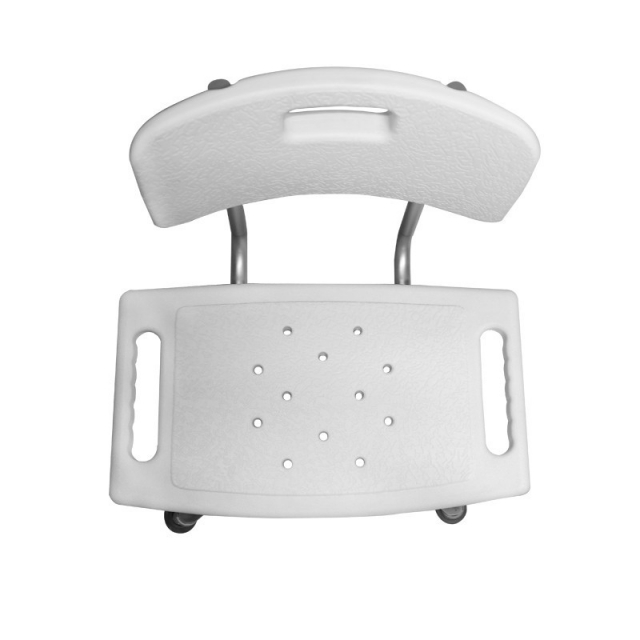 Silla para Ducha con Respaldo y ajustable de altura