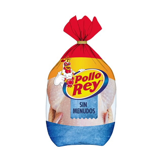 Pollo Rey entero sin menudos peso aproximado 4.20 libras