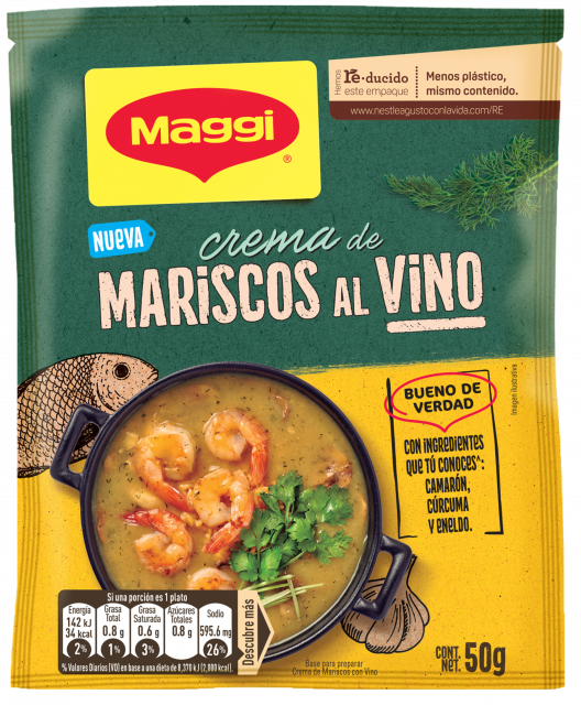 Maggi Crema De Mariscos Al Vino 50 gr.
