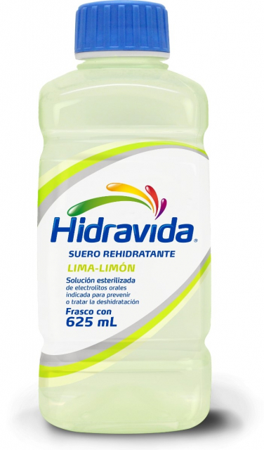 Hidravida Suero Sabor Lima - Limón 625 ml.