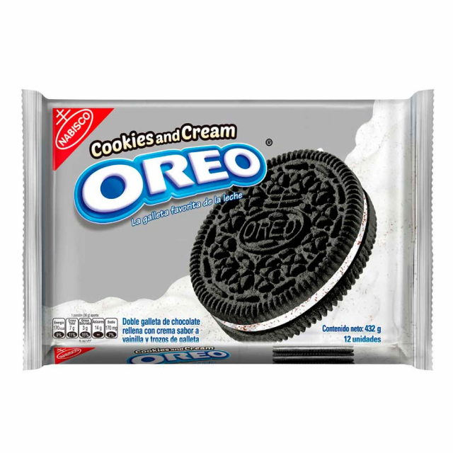Galletas Oreo Cookies and cream 432 g