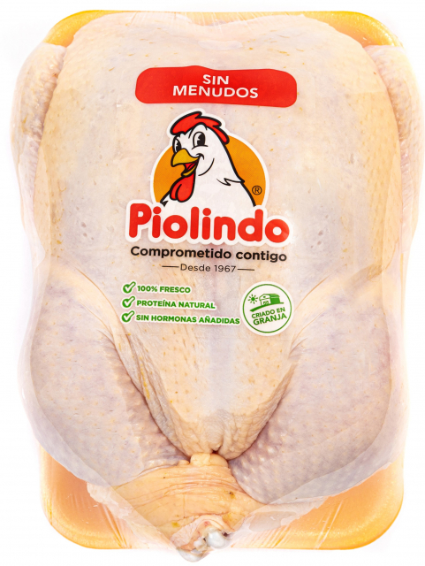 Pollo Entero Sin Menudos Pio Lindo 4lb