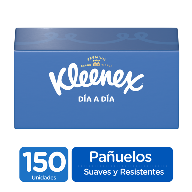 Pañuelos Faciales Kleenex 150 un.
