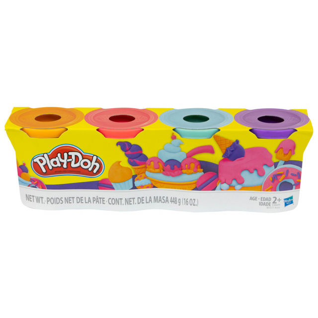 Play Doh 4 Pack - Helados  Hasbro 4 pack