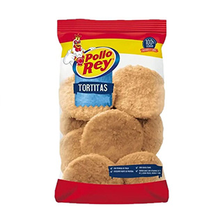 Tortitas Pollo Rey bolsa de 20 unidades