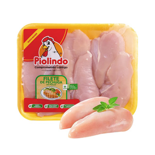 Filete De Pechuga Pollo Bandeja Familiar Pio Lindo 3 lb.