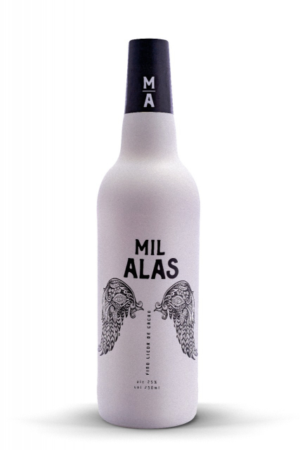 Licor Fino de Cacao Mil Alas Botella 750ml