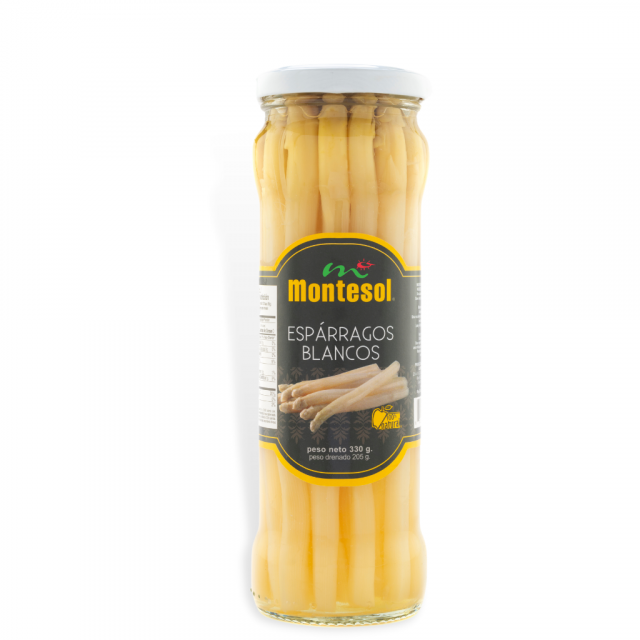 Espárragos blanco Montesol 330 gramos
