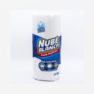 Toalla de cocina desechable Nube Blanca 1 Rollo 60 hojas dobles Papel mayordomo