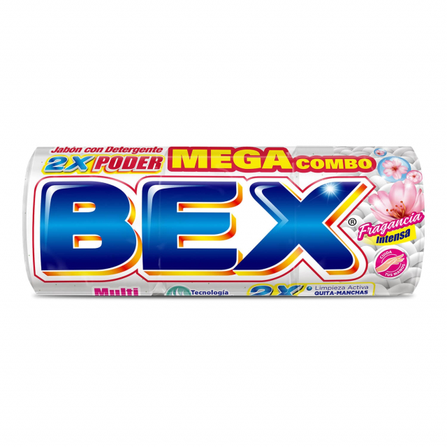 Jabón Mega Bex Antibacterial Multilimpieza 1500 g 3 pack