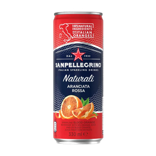 Agua Mineral Naranja Roja San Pellegrino 330ml.