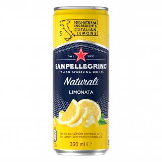 Agua Mineral Limón San Pellegrino 330ml.