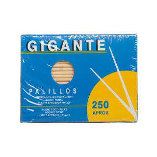 Palillos De Dientes Gigante 250 un.