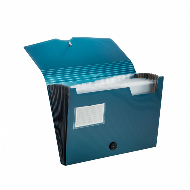 ARCHIVADOR BEAUTONE 3248-5 CARTA 12 SEP. METALIC TITANIUM (12)
