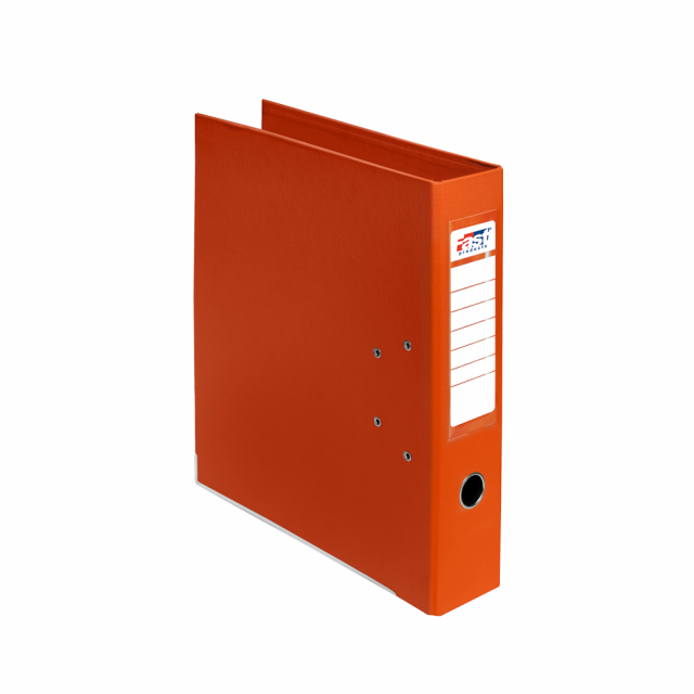 ARCHIVADOR FAST 25 CARTA VINIL DESARMADO NARANJA (50)