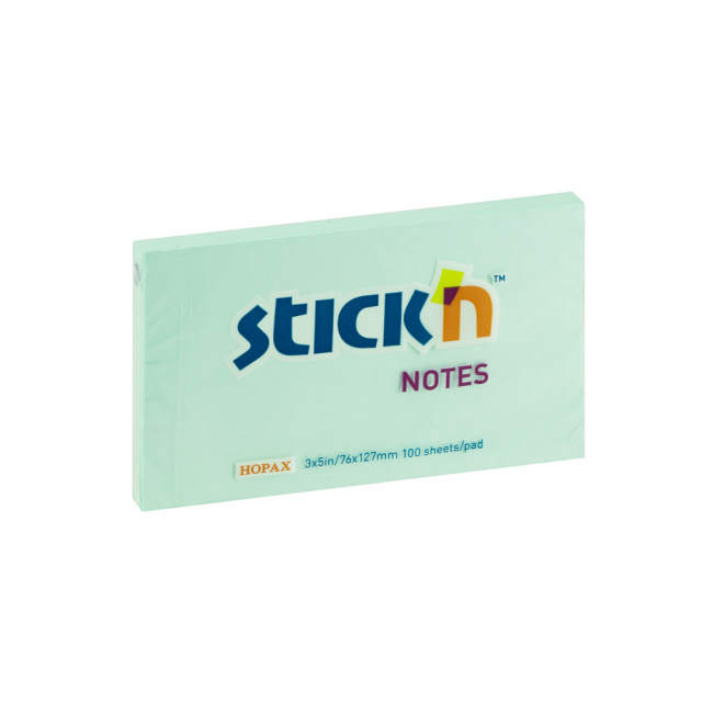BLOCK STICKN 21155 3"X5" CELESTE (12X12)