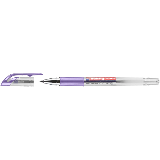 BOLIGRAFO EDDING 2185-78 CRYSTALJELLY VIOLETA METALICO (10X10X10)
