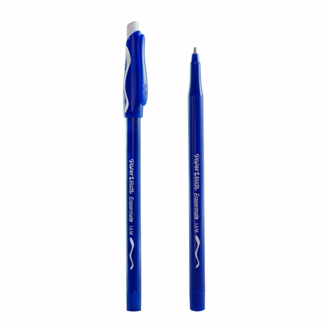 BOLIGRAFO ERASER MATE AZUL (12X12)