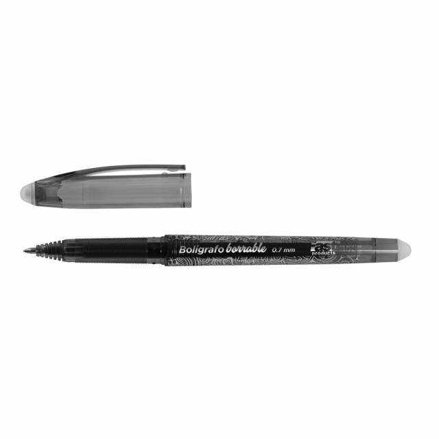 BOLIGRAFO FAST BORRABLE 0.7MM NEGRO (72X12)