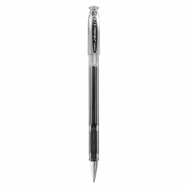 BOLIGRAFO ZEBRA J-ROLLER RX GEL 0.7MM NEGRO (3X12)