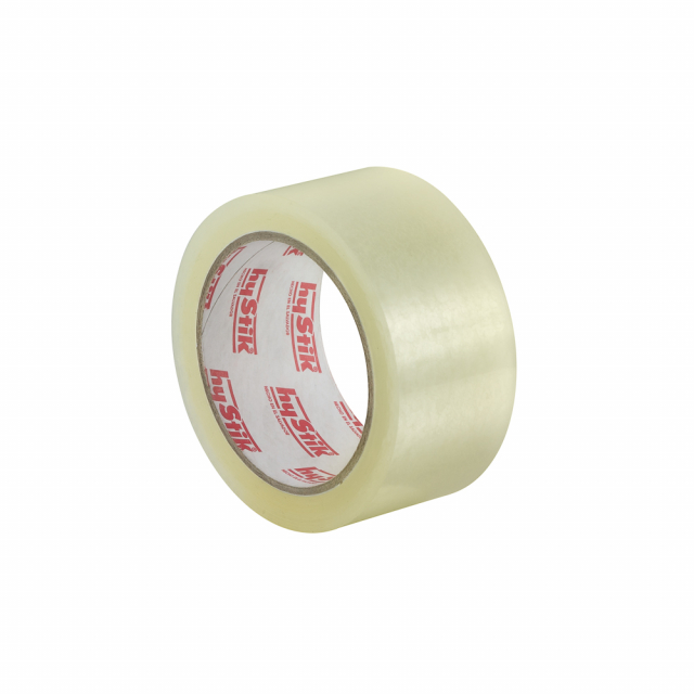 CINTA P/EMPAQUE HYSTIK 2"X90YDS TRANSPARENTE (6X6)