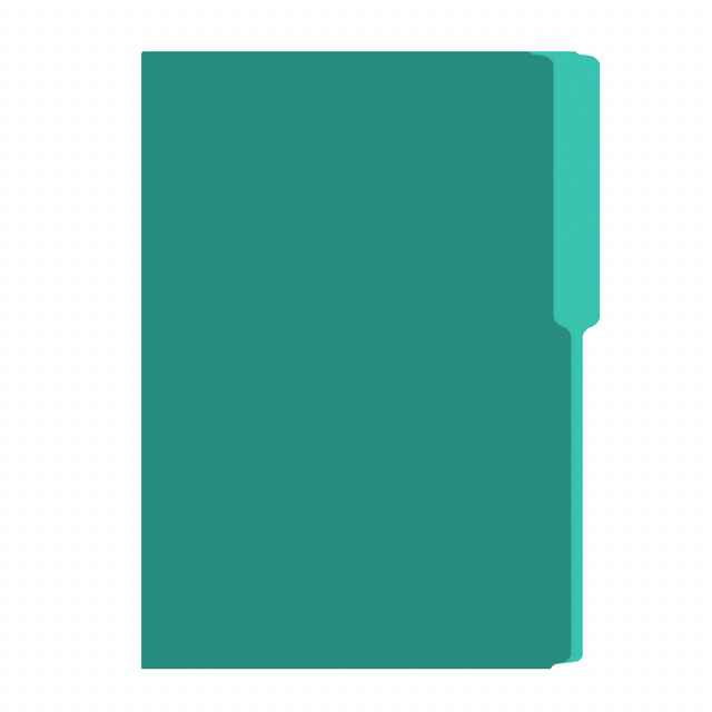 FOLDER FLASHFILE OFICIO AQUA (5X100)