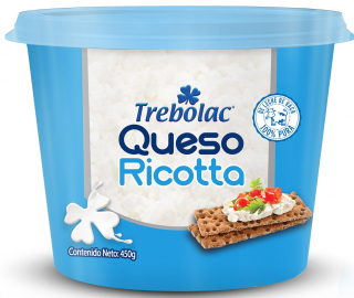 Queso ricotta Trebolac 450 g