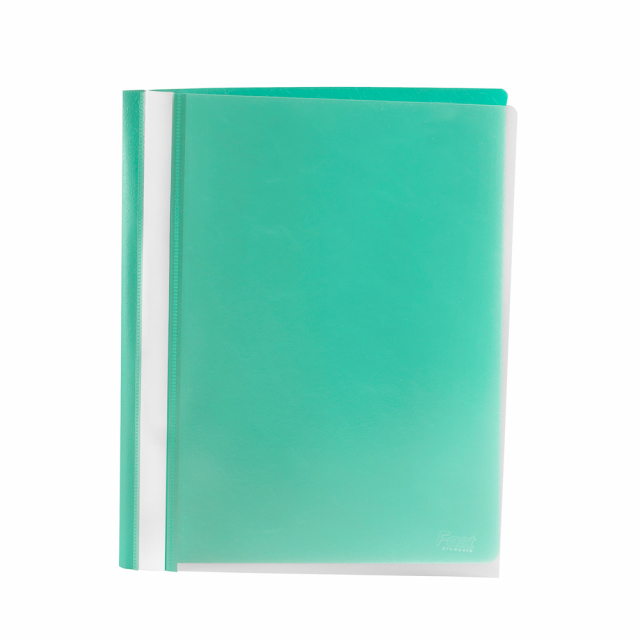 FOLDER PLASTICO FAST CARTA AQUA (4X25X5)