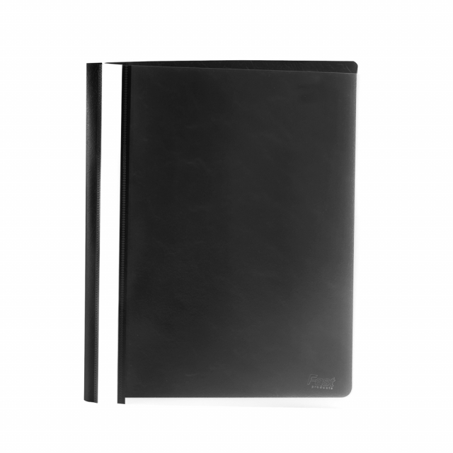 FOLDER PLASTICO FAST CARTA NEGRO (4X25X5)