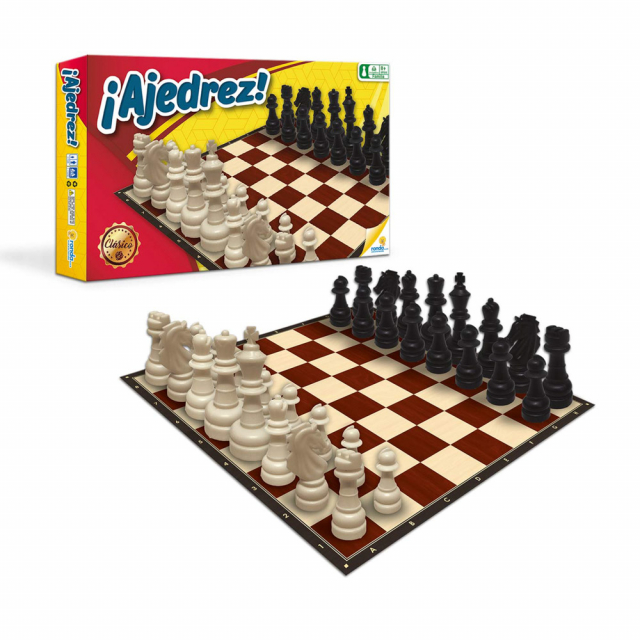 JUEGO DIDACTICO RONDA AJEDREZ 51204 CLASICO (24)