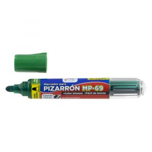 MARCADOR P/PIZARRA FAST MP-69 P/REDONDA REC. C/CARTUCHO VERDE (12X12X3)