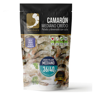 Camarón crudo mediano Gambore 12 oz