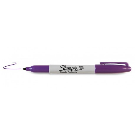 MARCADOR PERMANENTE SHARPIE P/FINA 32081 MAGENTA (144)