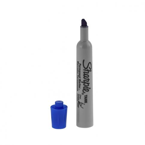 MARCADOR PERMANENTE SHARPIE TANK P/BISELADA 1789878 AZUL (12X12)