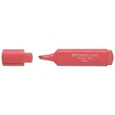 MARCADOR RESALTADOR FABER CASTELL PASTEL 4655 DURAZNO (20X10)