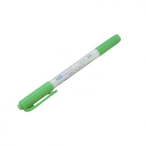 MARCADOR RESALTADOR SIMBALION FM680 DOBLE PUNTA VERDE (24X12)