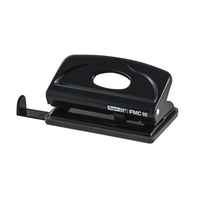 PERFORADOR RAPID FMC-10 METALICO NEGRO (20)