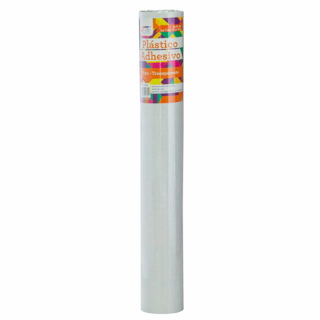 PLASTICO ADHESIVO FAST ROLLO 45CMX20M T-20 TRANSPARENTE (12)