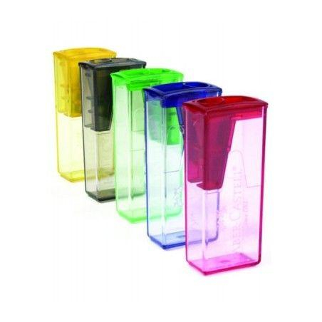 SACAPUNTAS CON DEPOSITO FABER CASTELL 124 (24X25)
