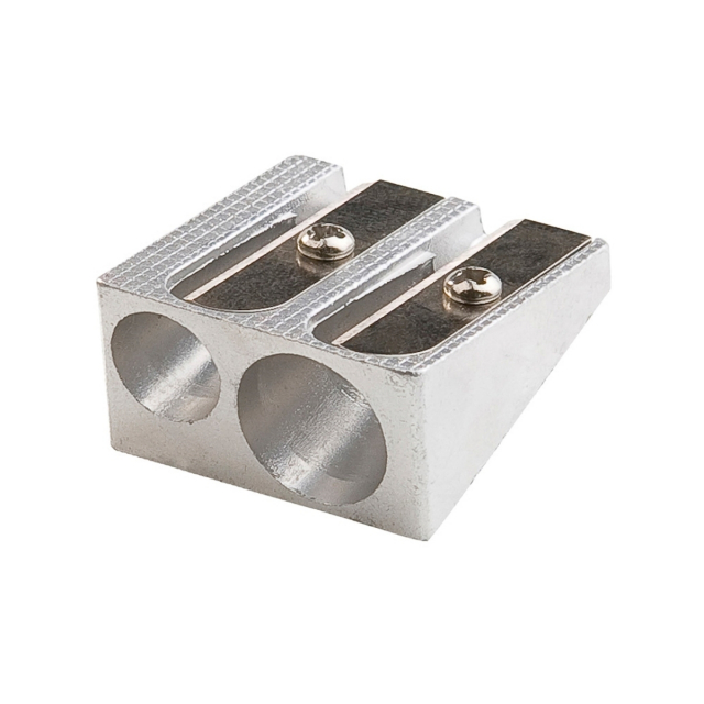 SACAPUNTAS METALICO FAST DOBLE AGUJERO (36X20)