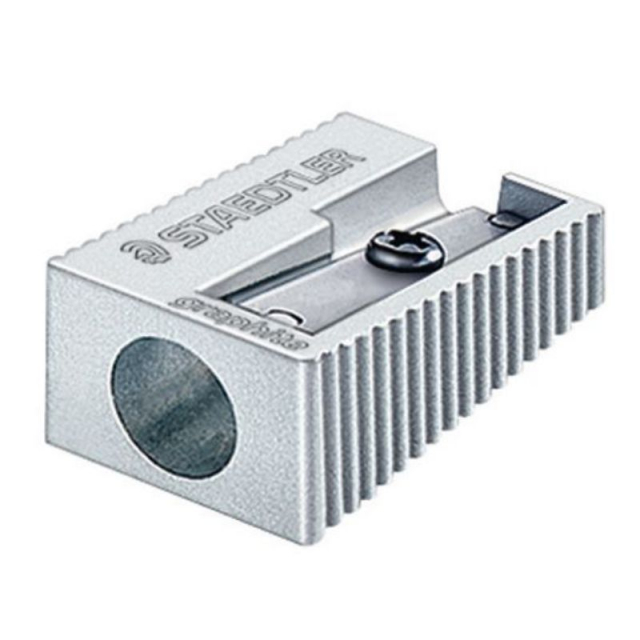 SACAPUNTAS METALICO STAEDTLER 510-10 TIPO CUÑA (20)