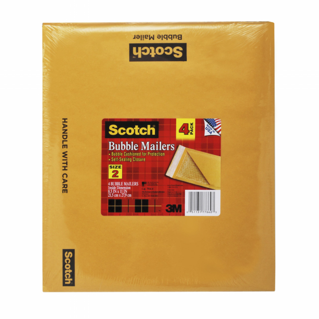 SOBRE MANILA SCOTCH 7914 C/BURBUJAS CARTA (120)