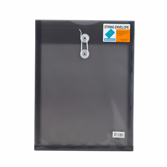 SOBRE PLASTICO BEAUTONE 3409-5 C/PITA CARTA OXFORD (10X25)