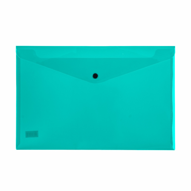 SOBRE PLASTICO BEAUTONE 3427-3 C/BROCHE OFICIO VERDE (10X12)