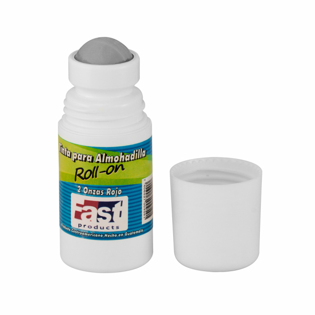 TINTA P/ALMOHADILLA FAST ROLL ON 2 ONZ. NEGRO (12X12)