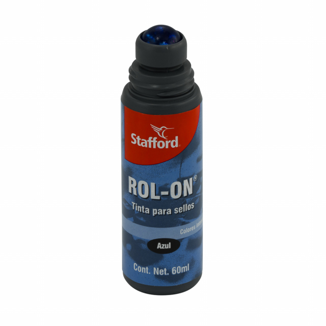 TINTA P/ALMOHADILLA STAFFORD C7000 ROLL ON 2 ONZ. AZUL (24)