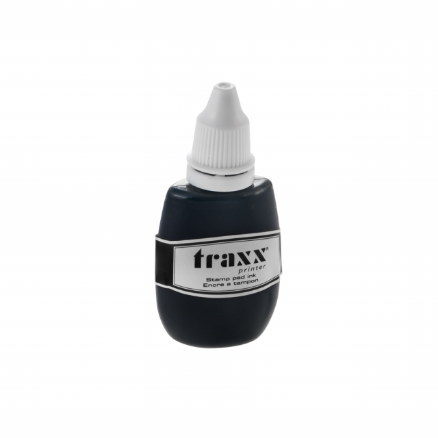 TINTA P/ALMOHADILLA TRAXX 7011 28ML NEGRO (12)
