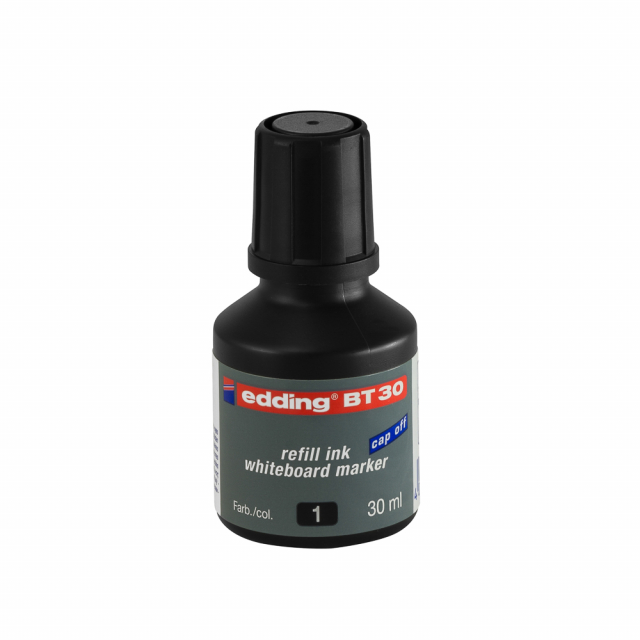 TINTA SOLUBLE EDDING BT-30 DE 30 ML. NEGRO (30X10)