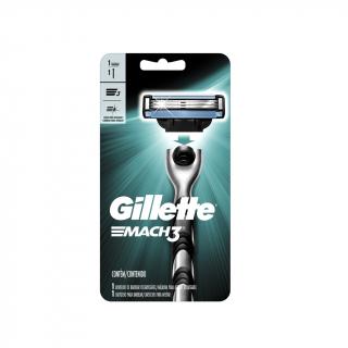 Máquina Para Afeitar Recargable Gillette Mach 3 regular + 1 Repuesto 
